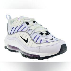 NIKE AIR MAX 98 IN FOOTBALL GREY/BLACK. SIZE 7.5